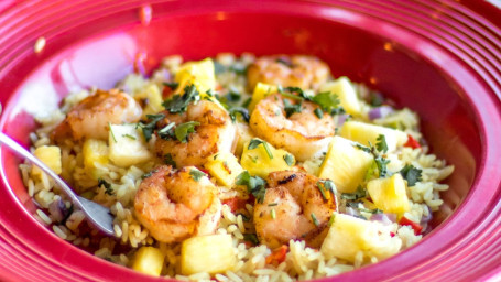 Blackened Shrimp Rice Bowl