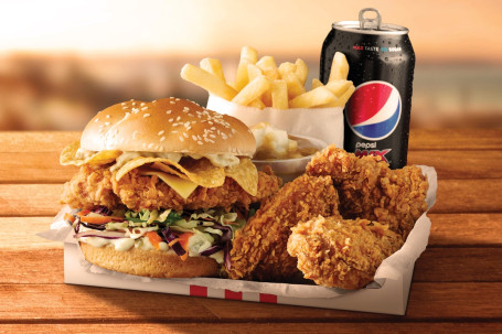 Zinger Crunch Burger 8482; Box