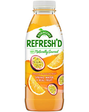 Robinsons Refresh 8217;D Sinaasappel Passievrucht 500Ml