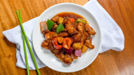 Sweet Sour Pork Or Chicken With Pineapple