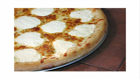 10 Personal Size White Pizza