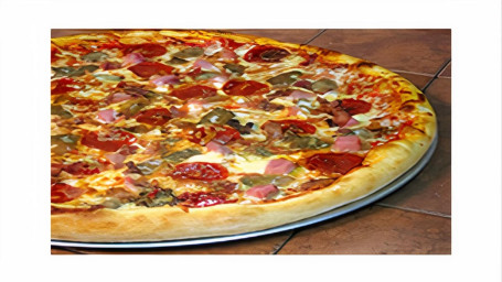 10 Personal Size Meat Feast Pizza