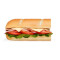 Ham, Tomato And Cheese Subway Six Inch 174; Breakfast
