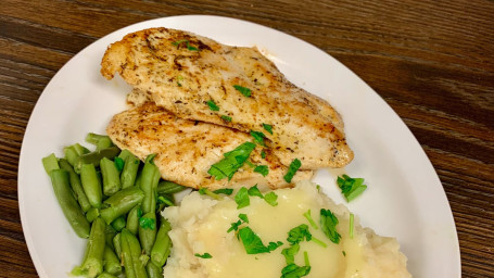 Grilled Chicken Breast Mashed Potatoes