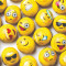 Milk Chocolate Foiled Emoticons