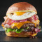 Bacon Egg Cheese Burger Combo