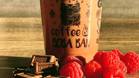 Large Raspberry Mocha Latte