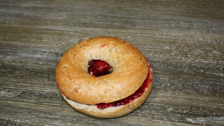 Bagel With Butter Or Jam