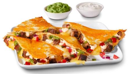 Create Your Own Cheese-Crusted Quesadilla