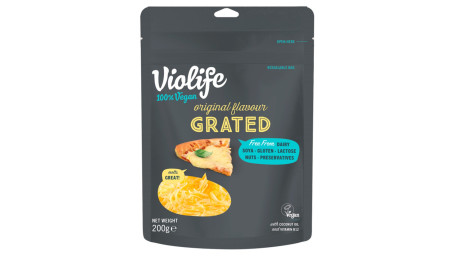 Violife Original Flavour Grated Vegan Alternative To Cheese 200G