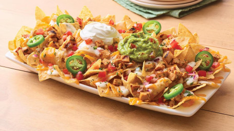 Neighborhood Nachos With Chipotle Lime Chicken
