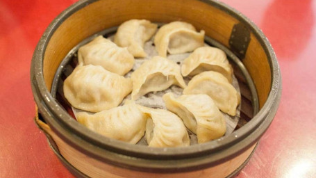 Vegetable Pork Steamed Dumpling 8 Cài Ròu Jiāo