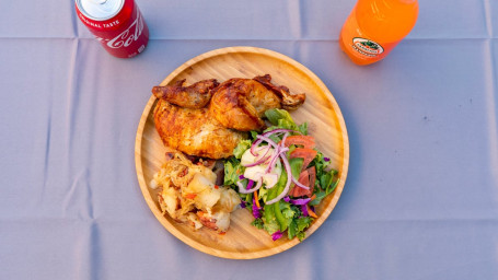 Chicken Combo Platter Half