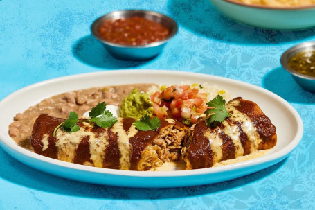 Braised Chicken Burrito