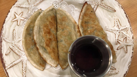 4. Fried Gyoza