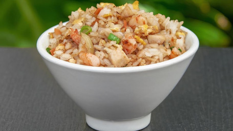 Hibachi Shrimp Rice Serves 1