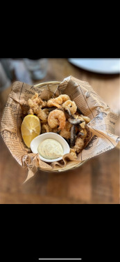 Fritto misto for 2 to share or for 1 as a main