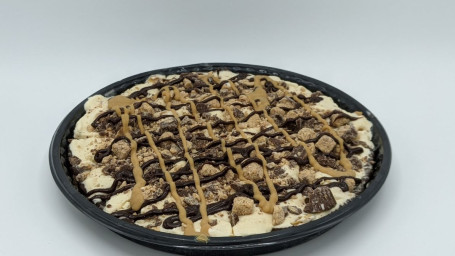 Peanut Butter Belly Buster Ice Cream Pizza