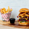 Ultimate Fridays 8482; Signature Whiskey Glaze Burger And Fries