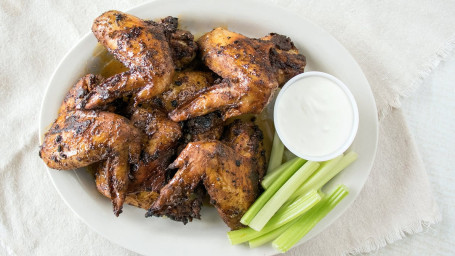 6 Pc Whole Smoked Wings