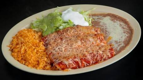 3 Enchilada Combo Plate