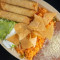 3 Taquito Combo Plate