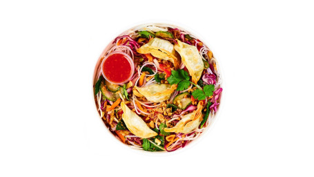 Veg Dumpling Noodle Salad (Ve)