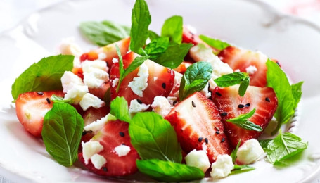 Strawberry Capri Salad