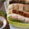215 Grilled Salmon Spring Rolls