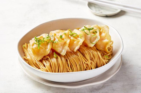 Seafood Dumpling With Dry Noodle