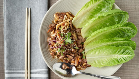 Korean Steak Lettuce Wraps