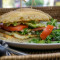 Grilled Zucchini Halloumi Sandwich