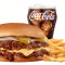 Double 'N Cheese Steakburger Combo