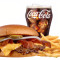 Becon 'N Cheese Steakburger Combo