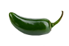 Fresh jalapeno peppers