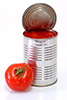Roasted tomatoes in canned