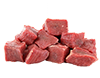 Oksekød, røgfryset kød