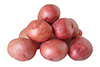 Red-skinned potatoes