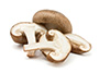 Shiitake mushroom caps