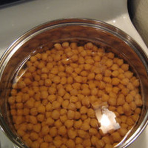 Cooked chickpeas