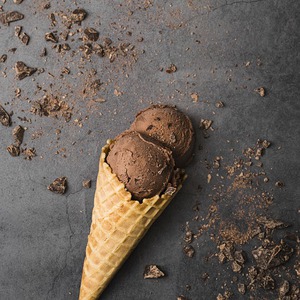 înghețată de ciocolată