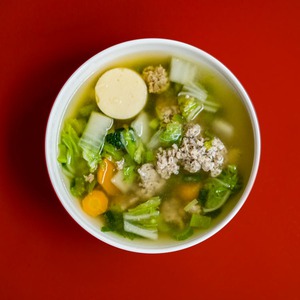 Supă de legume cu conținut scăzut de sodiu