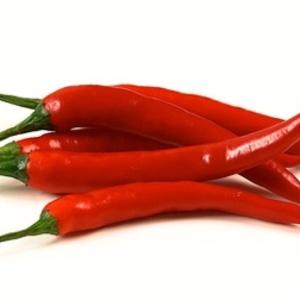 Røde chili peberfrugter