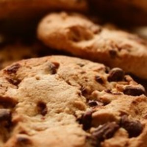 Impasto per biscotti con gocce di cioccolato