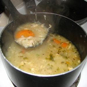 Canned chicken broth