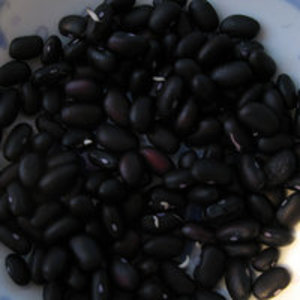 Natriumarme zwarte bonen