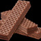 Biscotti di wafer al cioccolato