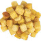 Garlic flavored croutons